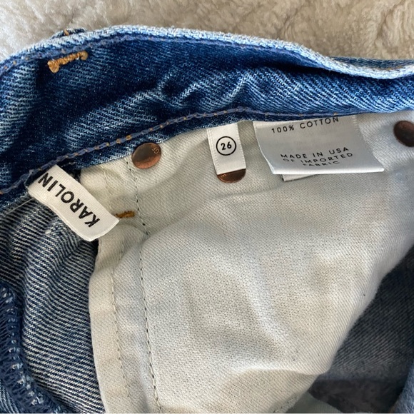 GRLFRND Karolina Distressed High Rise Skinny Jeans - Picture 5 of 5